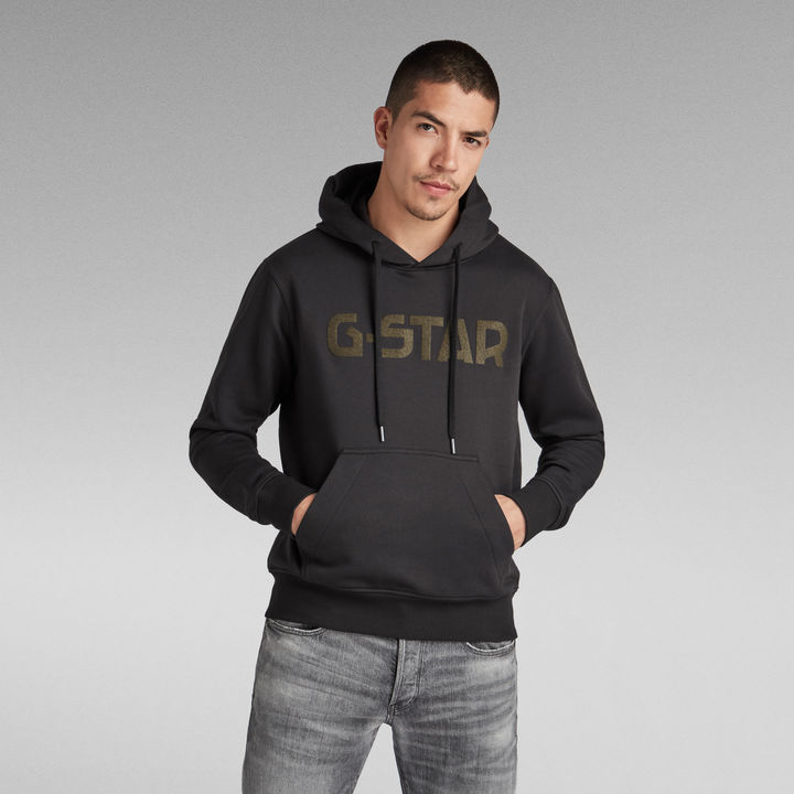 G star grey hoodie shop