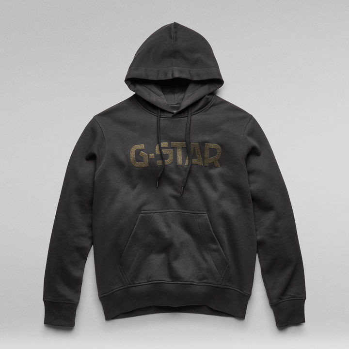 G star raw hoodie black shop
