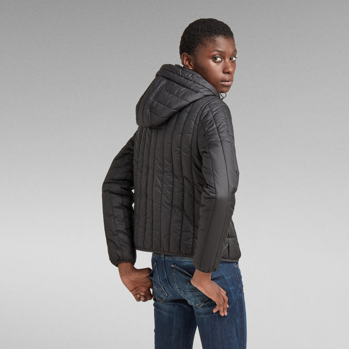 Meefic Vertical Quilted Jacket | Black | G-STAR® US