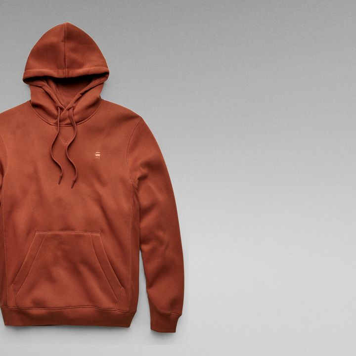 Red g star hoodie top