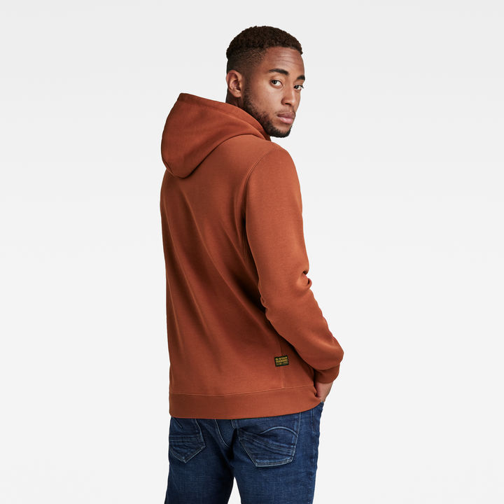 Premium Core Hooded Sweater Red G STAR CA