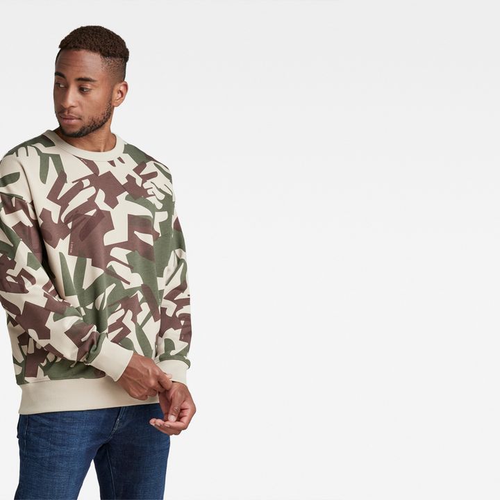 G star camo sweatshirt deals