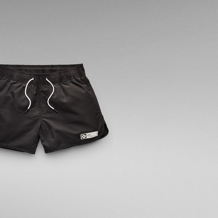 Carnic Solid Swim Shorts