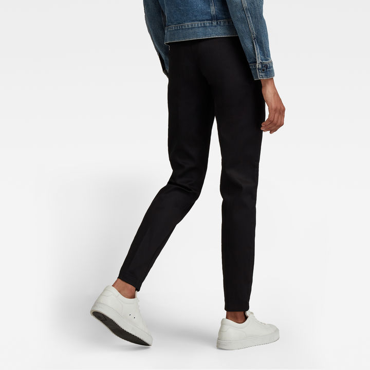 Bronson Mid Waist Slim Chino Black G STAR CA