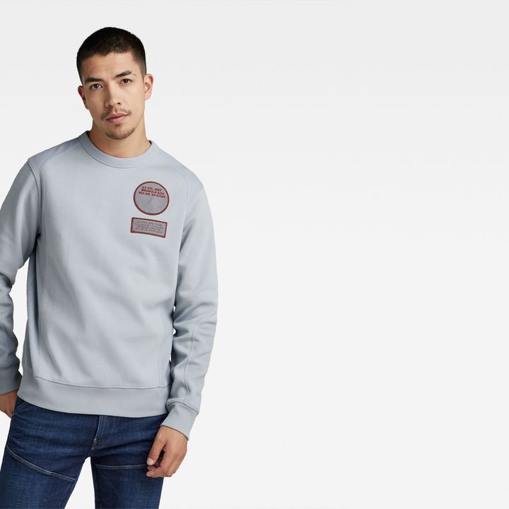 Moto Sweater Grey G STAR AE