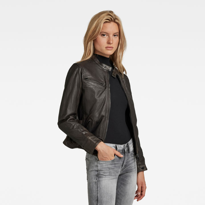 Leather Biker Jacket