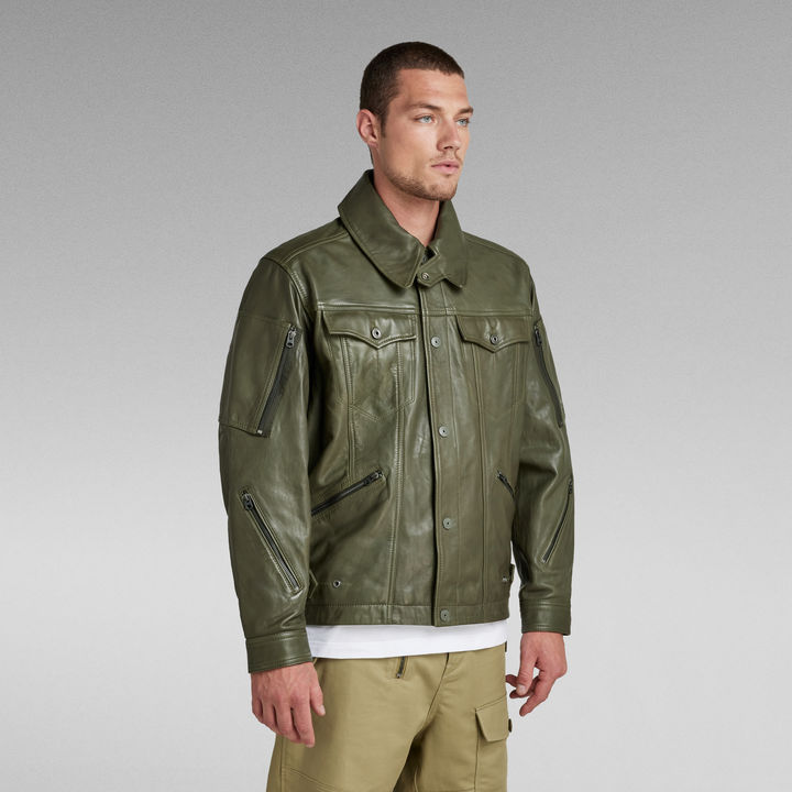 Flight Combat Zippy Jacket | Green | G-STAR® US