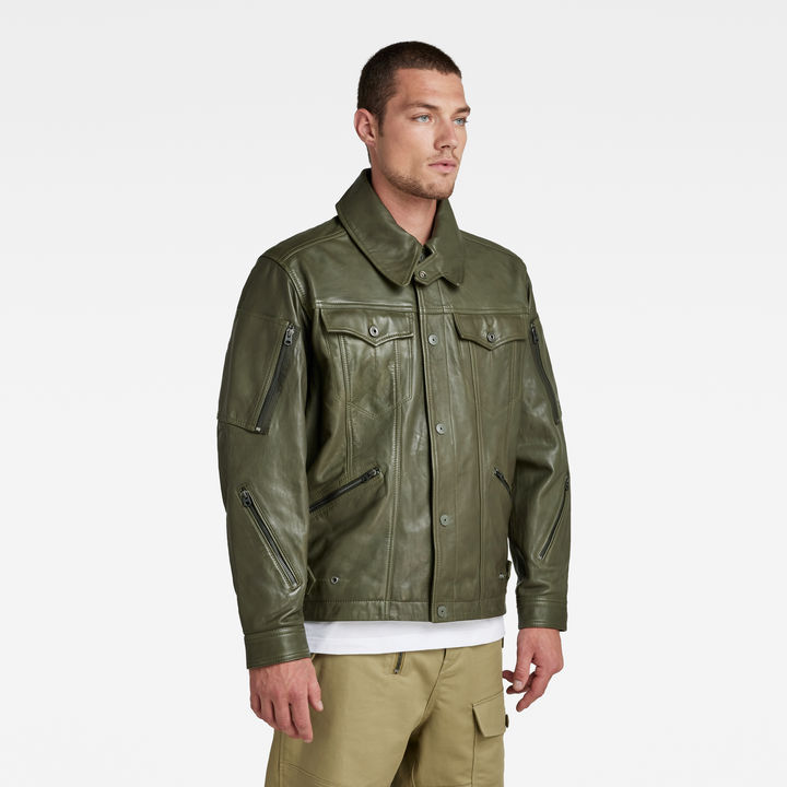 Flight Combat Zippy Jacket | グリーン | G-STAR® JP