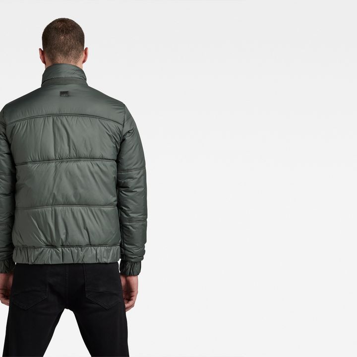 Meefic Quilted Jacket Green G STAR CA