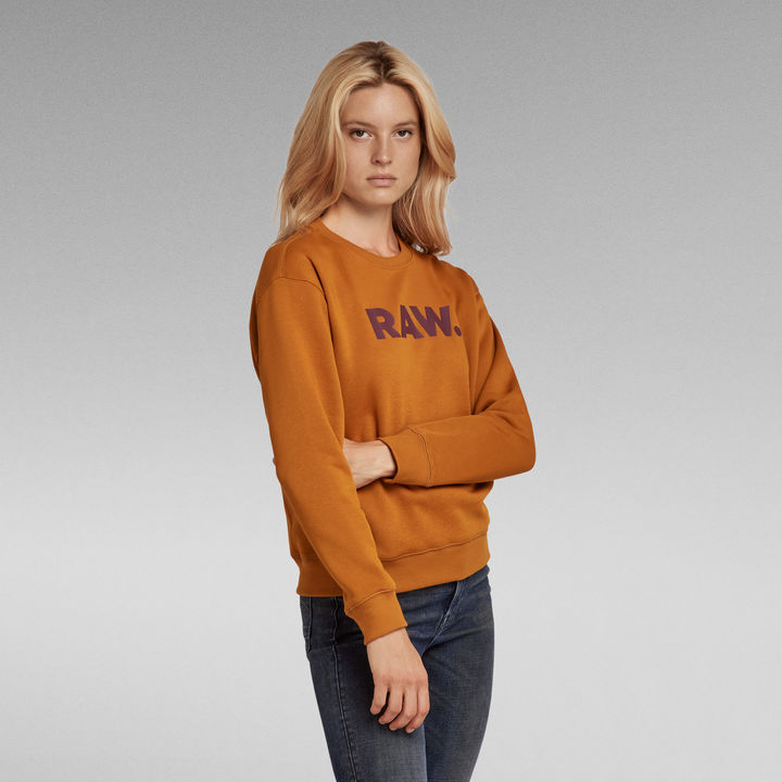 Raw crewneck hotsell