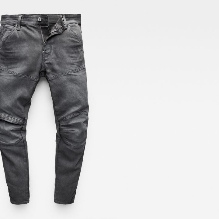 5620 3D Zip Knee Skinny Jeans | Grey | G-STAR® US