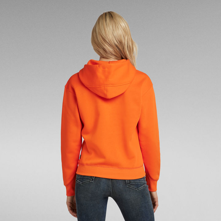 G star orange hoodie online