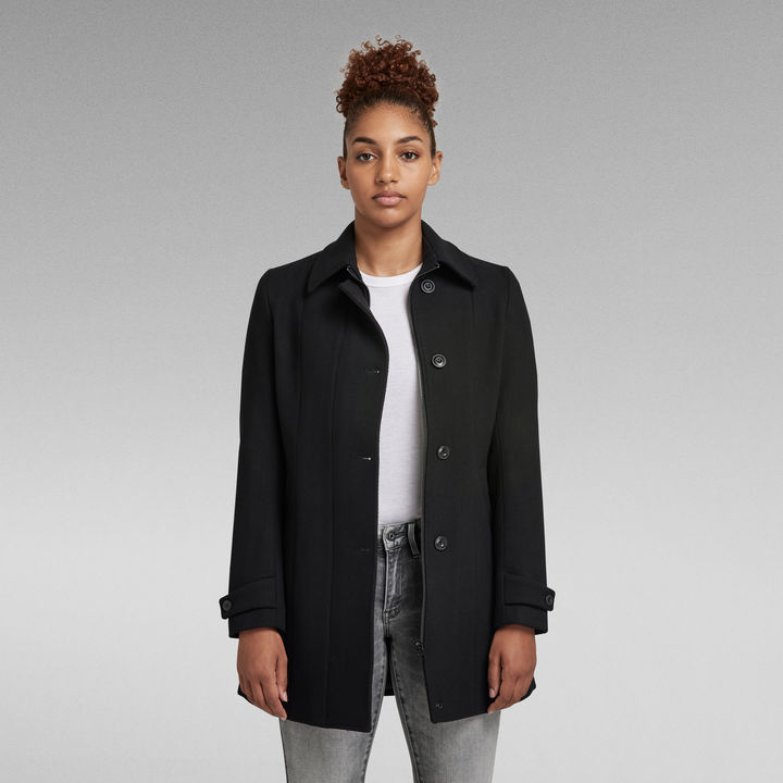Minor slim wool coat discount
