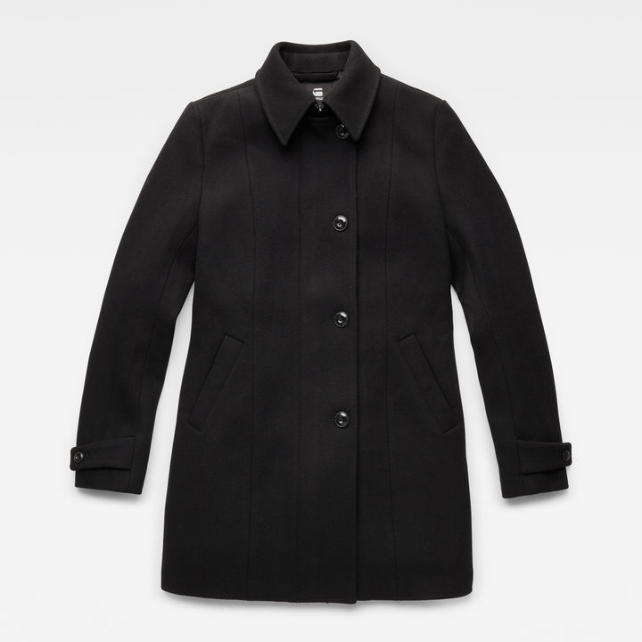 Minor lim Wool Coat Black G STAR CA