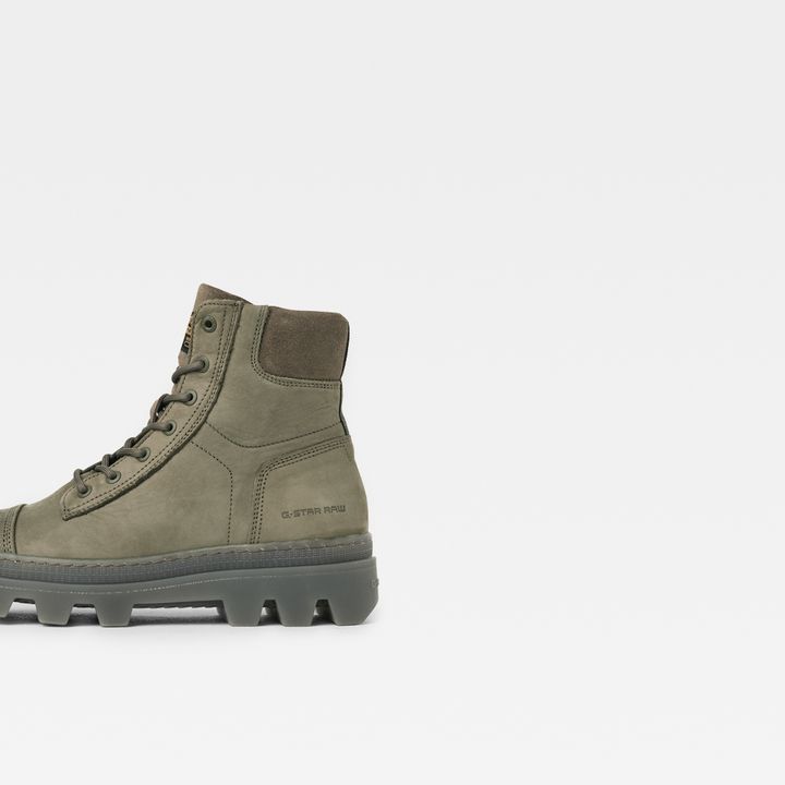 Noxer High Nubuck Boots Green G STAR US