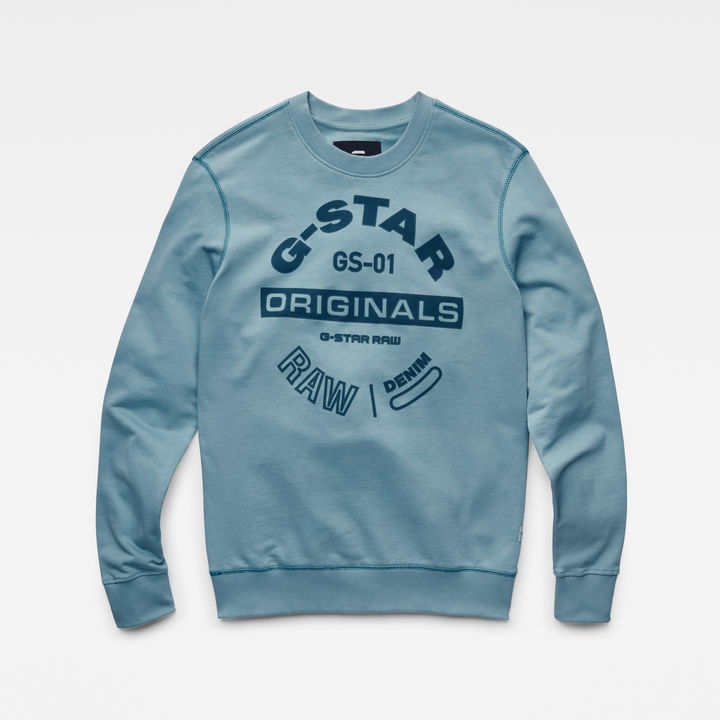 Originals Logo GR Sweater Grey G STAR ZA