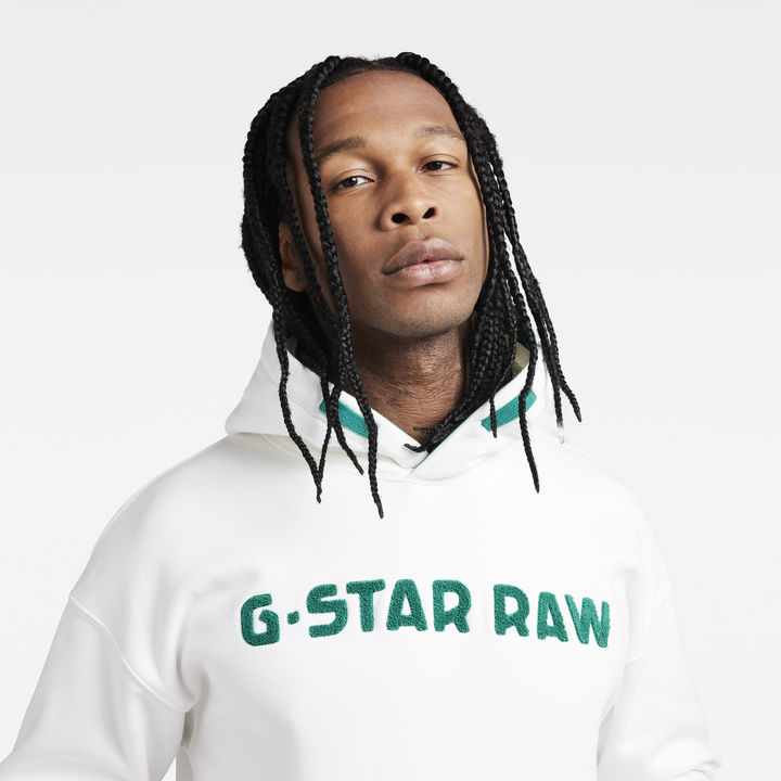 G star white hoodie 2025