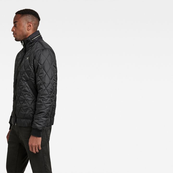 Meefic Quilted Overshirt | Black | G-STAR® US