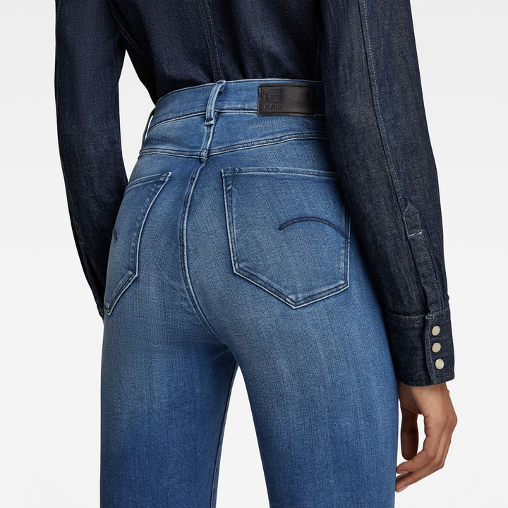 G Star Shape High Super Skinny Jeans Medium blue G STAR US