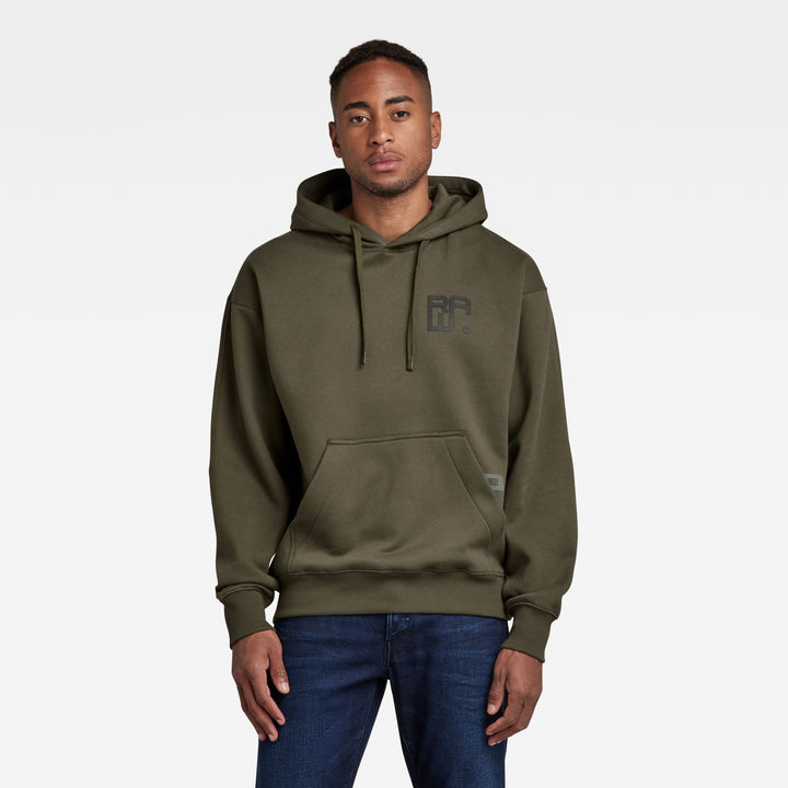 Green g star hoodie online