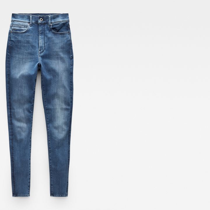 G Star Shape High Super Skinny Jeans Medium blue G STAR CA