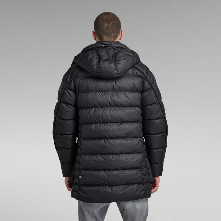 G - Whistler Padded Hooded Parka | ブラック | G-STAR® JP