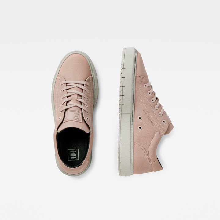 Rocup Tumbled Nubuck Sneakers Pink G STAR ZA