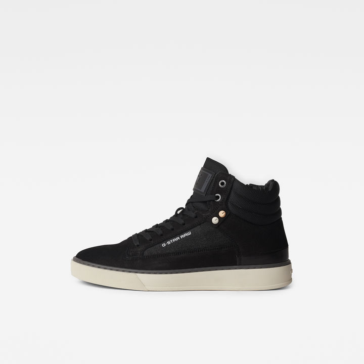 Ravond Mid Denim Sneakers Black G STAR CA