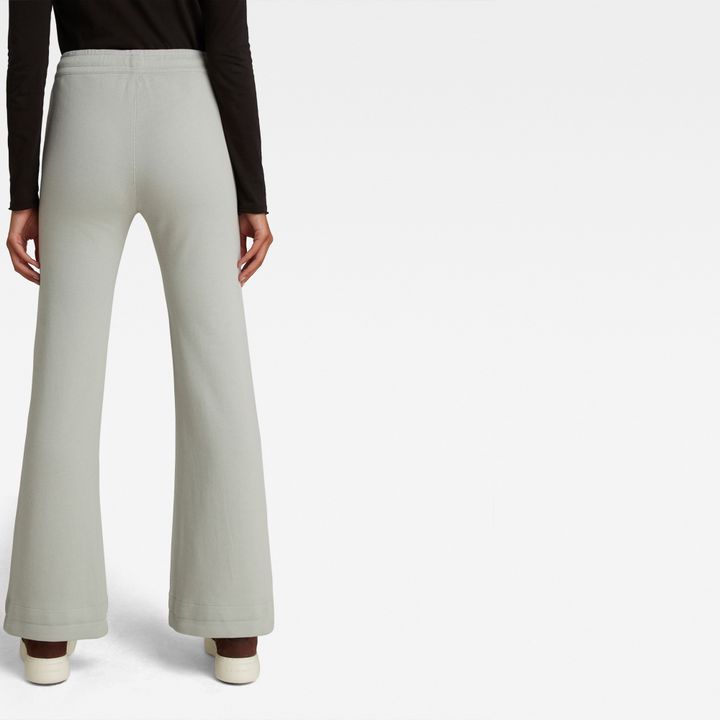Adjustable Wide Leg Sweat Pants | Light blue | G-STAR® US