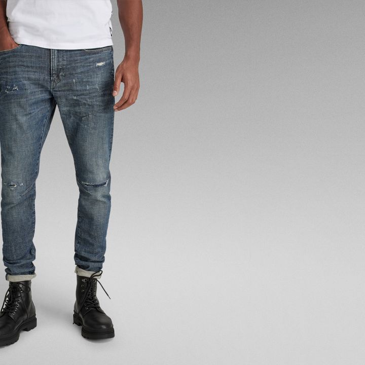 D-Staq 3D Slim Jeans | Medium blue | G-STAR® US