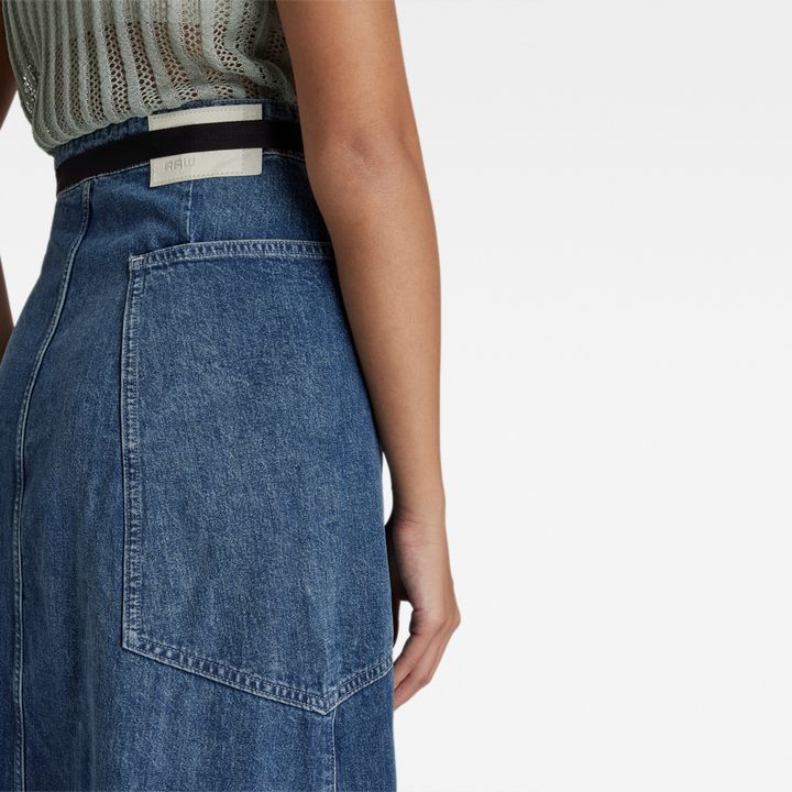 G-star arc denim wrap skirt clearance