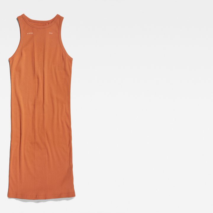 Engineered Rib Tank Dress