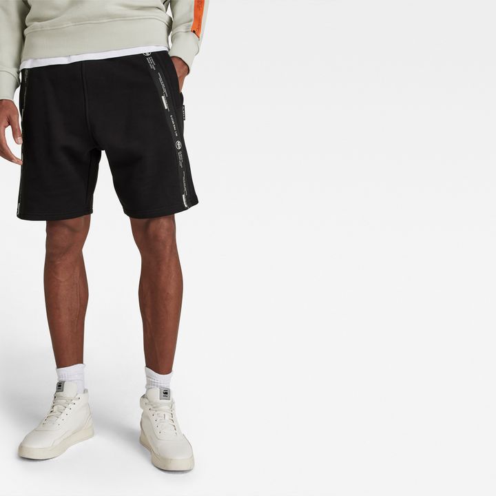 Tape Sweat Shorts Black G STAR KR