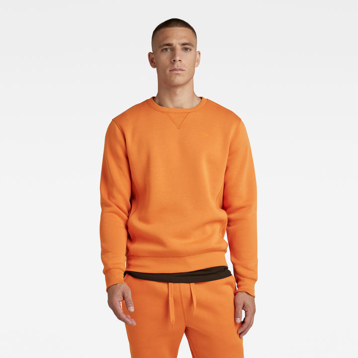 Premium Core Sweater Orange G STAR ZA