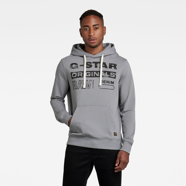 G star grey hoodie new arrivals