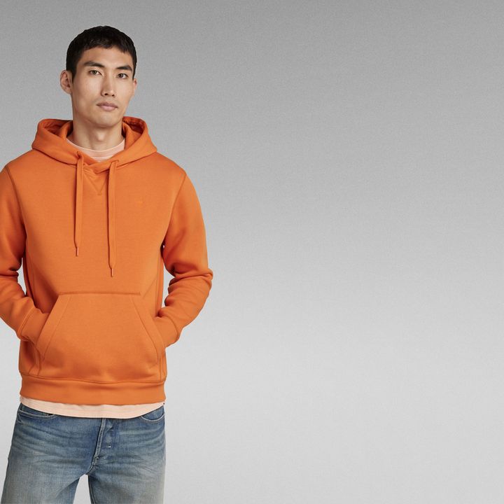 Premium Core Hoodie Orange G STAR US