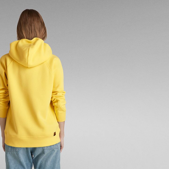 Premium Core 2.0 Hoodie Yellow G STAR CA