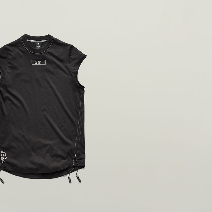 Cap sleeve black t shirt new arrivals