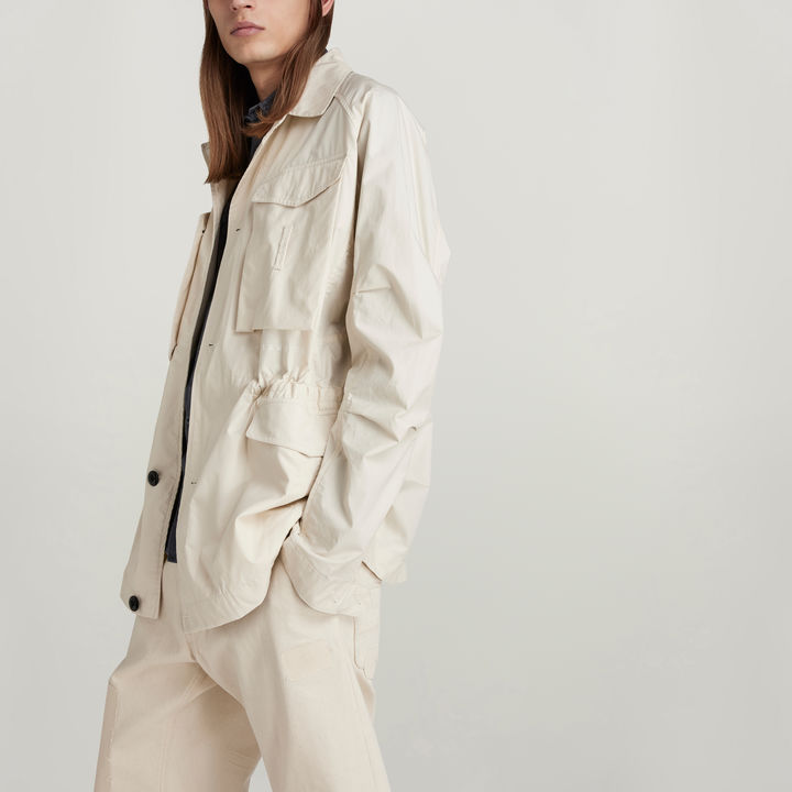 Field jacket beige discount
