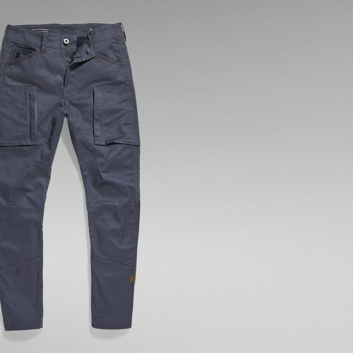 Zip Pocket 3D Skinny Cargo Pants