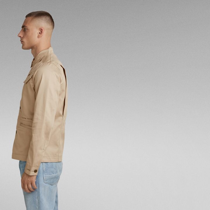 Lightweight Overshirt Beige G STAR ZA