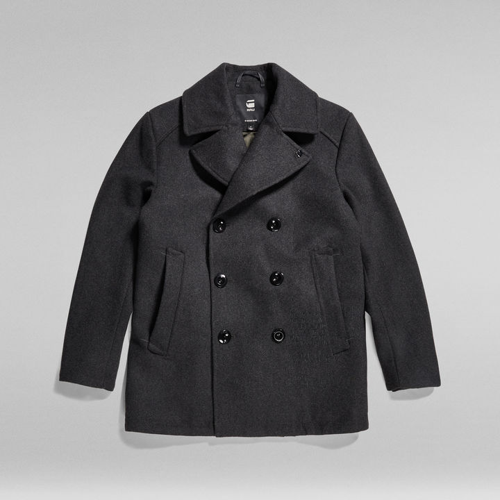 Wool Peacoat Black G STAR AU