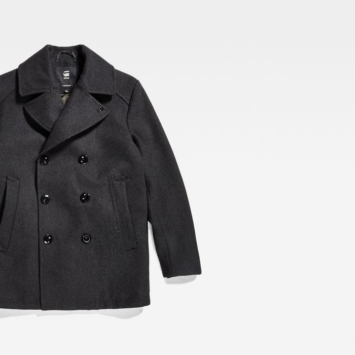 Wool Peacoat Black G STAR US