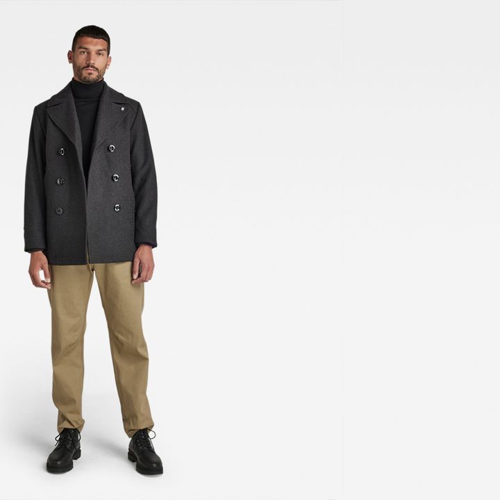 Wool Peacoat Black G STAR US