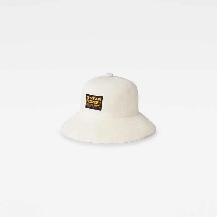 Bucket Hat Knitted White G STAR ZA