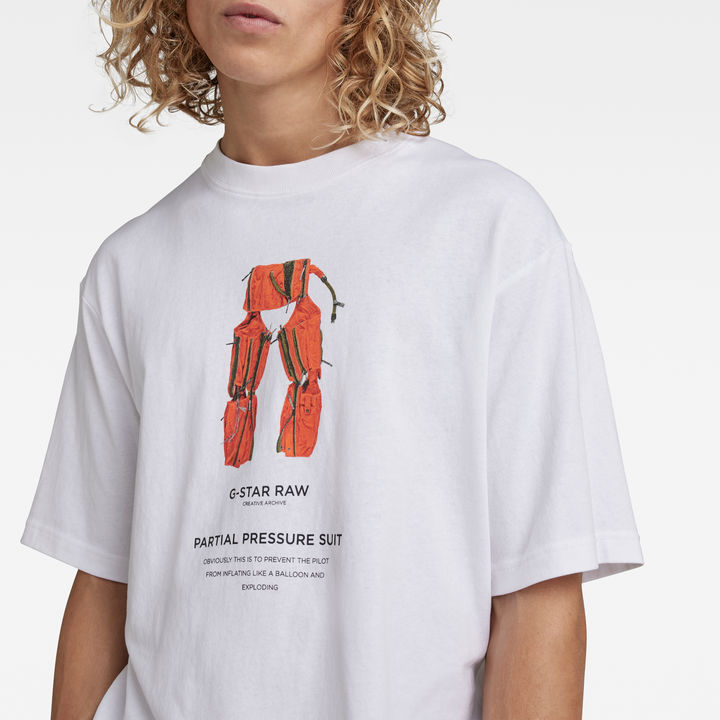 Archive Print Boxy T-Shirt