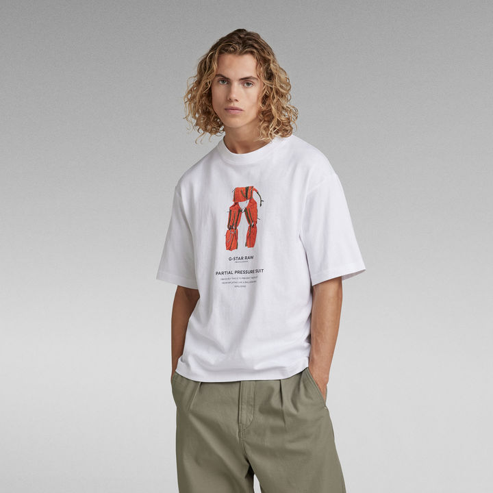 Archive Print Boxy T-Shirt