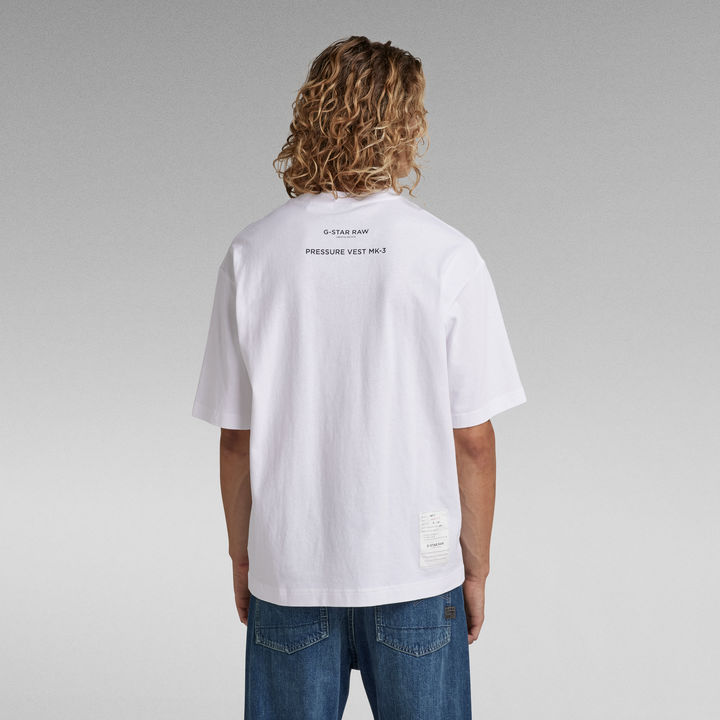 Archive Print Boxy T-Shirt | Multi color | G-STAR® US