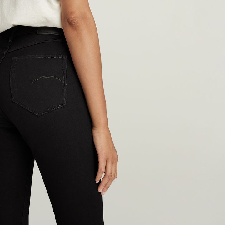 G Star Shape High Super Skinny Jeans Black G STAR US