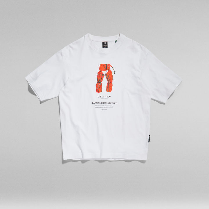 Archive Print Boxy T-Shirt